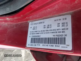 1999 Chrysler 300M M z VIN 2C3HE66G9XH599812, wystawiony jako IAAI lot #42117854 z przebiegiem 192 443 mil mil oraz . Historia ofert i sprzedaży dostępna na DreamBid. Obrazek 9.