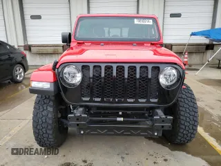 2022 Jeep Gladiator Willys with VIN 1C6HJTAG7NL167580, listed as a Copart auction lot 79895914 with 45,544 mi miles and Salvage title. Bid and sale history available at DreamBid. Image 5.