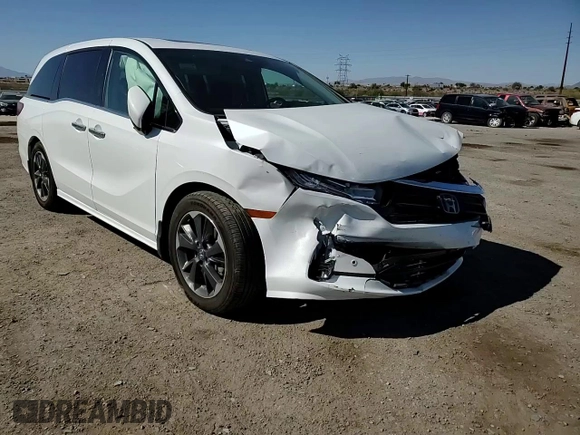 2022 Honda Odyssey Elite z VIN 5FNRL6H91NB009531, wystawiony jako Copart lot #54019135 z przebiegiem 77 822 mil mil oraz Szkoda całkowita • Salvage title. Historia ofert i sprzedaży dostępna na DreamBid. Obrazek 14.