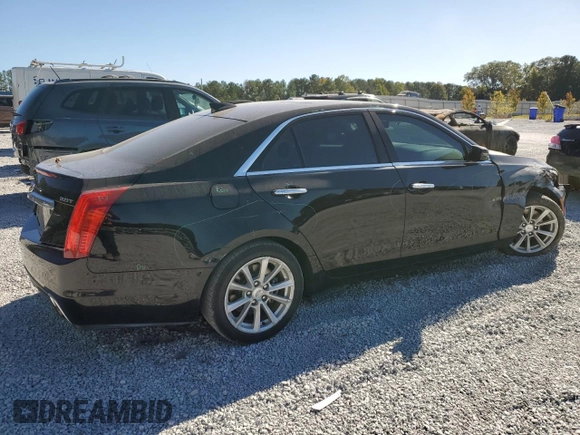 2017 Cadillac CTS RWD with VIN 1G6AP5SX2H0150035, listed as a Copart auction lot 75330874 with 74,582 mi miles and Salvage title. Bid and sale history available at DreamBid. Image 3.