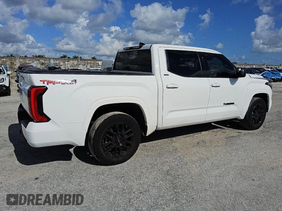 2023 Toyota Tundra SR5 with VIN 5TFLA5DB9PX101557, listed as a Copart auction lot 60339305 with 66,639 mi miles and Clean title. Bid and sale history available at DreamBid. Image 3.