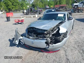 2017 Nissan 370Z with VIN JN1AZ4EH4HM953821, listed as a IAAI auction lot 42036188 with 1 mi miles. Bid and sale history available at carsss.com. Image 2.
