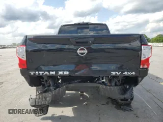 2024 Nissan Titan SV with VIN 1N6AA1FB4RN118355, listed as a Copart auction lot 57669095 with 2,861 mi miles and Salvage title. Bid and sale history available at DreamBid. Image 6.