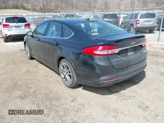 2017 Ford Fusion S with VIN 3FA6P0G71HR347881, listed as a IAAI auction lot 41911834 with 173,508 mi miles. Bid and sale history available at carsss.com. Image 3.