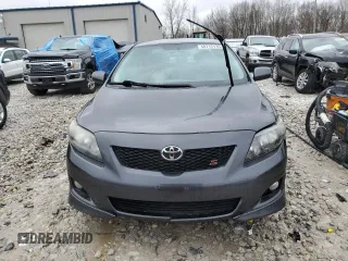 2010 Toyota Corolla with VIN 2T1BU4EE0AC525284, listed as a Copart auction lot 50712135 with 121,379 mi miles and Salvage Title. Bid and sale history available at carsss.com. Image 5.