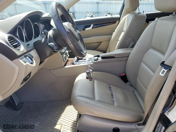 2012 Mercedes-Benz C-Class C 300 Sport with VIN WDDGF8BBXCR197159, listed as a Copart auction lot 54054625 with 90,875 mi miles and Salvage Title. Bid and sale history available at carsss.com. Image 7.