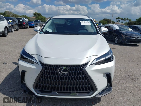 2024 Lexus NX 250 with VIN JTJADCAZ7R5022145, listed as a IAAI auction lot 41688698 with 5,699 mi miles and . Bid and sale history available at DreamBid. Image 12.