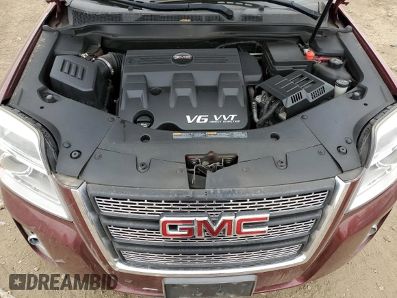 2010 GMC Terrain SLT-2 with VIN 2CTFLHEY6A6410930, listed as a Copart auction lot 52187615 with 103,102 mi miles and Salvage Title. Bid and sale history available at carsss.com. Image 12.