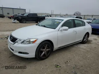 2008 Lexus GS 350 with VIN JTHCE96S580020430, listed as a Copart auction lot 44977235 with 133,856 mi miles and Salvage Title. Bid and sale history available at carsss.com. Image 1.