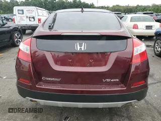 2014 Honda Crosstour EX-L with VIN 5J6TF2H54EL003281, listed as a Copart auction lot 71790424 with 124,527 mi miles and Salvage Title. Bid and sale history available at carsss.com. Image 6.