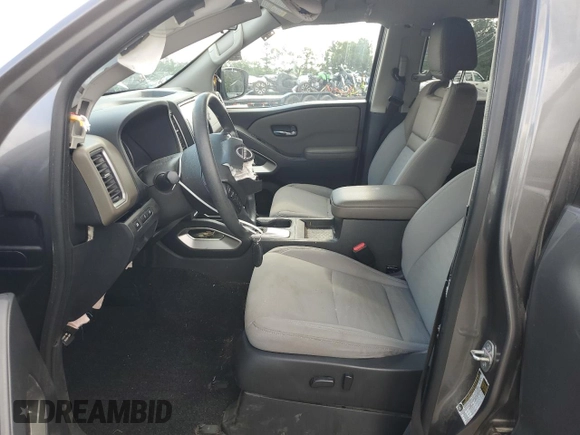 2022 Nissan Frontier SV with VIN 1N6ED1EK8NN680666, listed as a Copart auction lot 59164865 with 57,697 mi miles and Salvage title. Bid and sale history available at DreamBid. Image 7.
