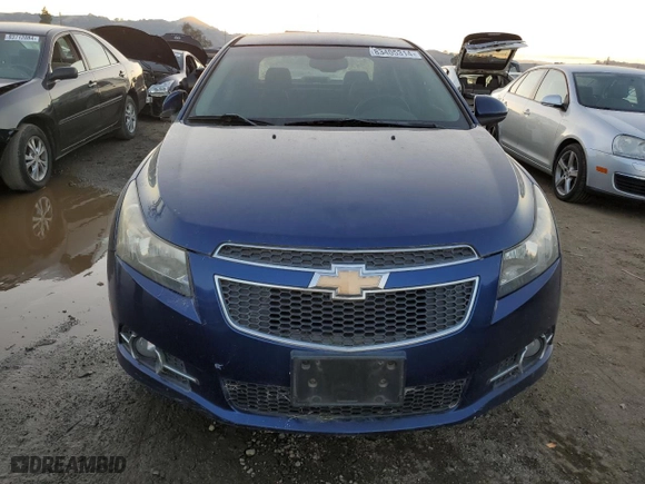 2012 Chevrolet Cruze LTZ with VIN 1G1PH5SC7C7193201, listed as a Copart auction lot 83405314 with 137,083 mi miles and Clean Title. Bid and sale history available at carsss.com. Image 5.