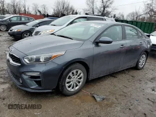 2021 Kia Forte FE with VIN 3KPF24AD2ME312430, listed as a Copart auction lot 42203165 with 50,406 mi miles and Salvage Title. Bid and sale history available at carsss.com. Image 1.