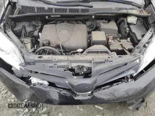 2018 Toyota Sienna LE Auto Access Seat with VIN 5TDKZ3DC1JS914700, listed as a Copart auction lot 85239834 with 107,426 mi miles and Salvage title. Bid and sale history available at DreamBid. Image 12.