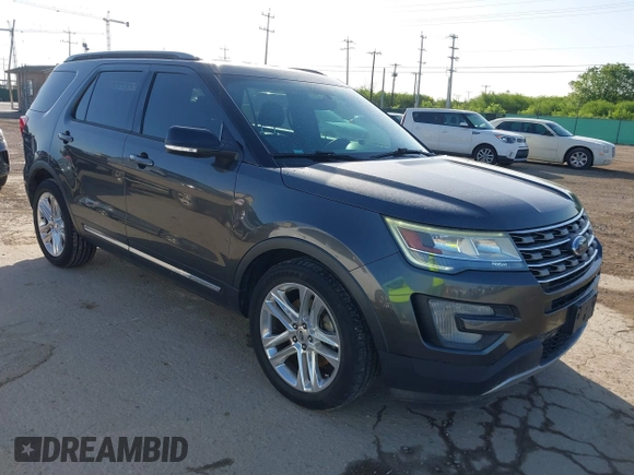 2017 Ford Explorer XLT z VIN 1FM5K7D8XHGC54063, wystawiony jako IAAI lot #42076830 z przebiegiem 115 686 mil mil oraz . Historia ofert i sprzedaży dostępna na DreamBid. Obrazek 1.