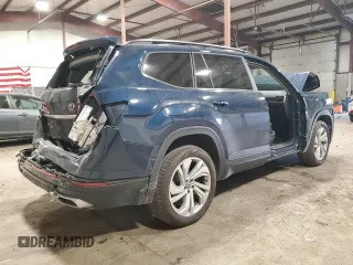 2023 Volkswagen Atlas SE with VIN 1V2KP2CA0PC546924, listed as a Copart auction lot 77533534 with 47,127 mi miles and Salvage title. Bid and sale history available at DreamBid. Image 3.