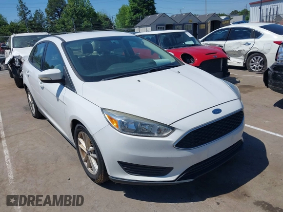 2017 Ford Focus SE with VIN 1FADP3F29HL234323, listed as a IAAI auction lot 42143821 with 138,860 mi miles. Bid and sale history available at carsss.com. Image 1.