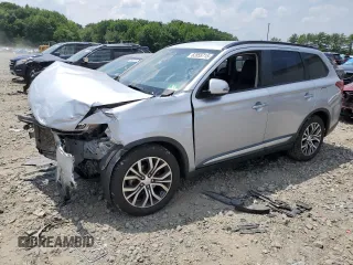 2016 Mitsubishi Outlander SE with VIN JA4AZ3A33GZ064313, listed as a Copart auction lot 62855715 with Not provided miles and Clean title. Bid and sale history available at DreamBid. Image 1.