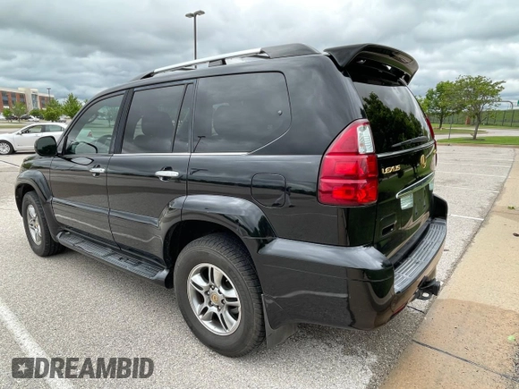 2009 Lexus GX with VIN JTJBT20X990176533, listed as a Copart auction lot 55506465 with 196,544 mi miles and Clean Title. Bid and sale history available at carsss.com. Image 3.