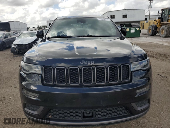 2019 Jeep Grand Cherokee Overland with VIN 1C4RJECG2KC767991, listed as a Copart auction lot 77366334 with 0 mi miles and Non Repairable. Bid and sale history available at carsss.com. Image 5.