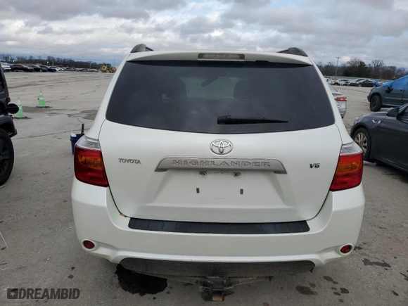 2009 Toyota Highlander with VIN JTEDS41A692092528, listed as a Copart auction lot 48788535 with 199,556 mi miles and Salvage Title. Bid and sale history available at carsss.com. Image 6.