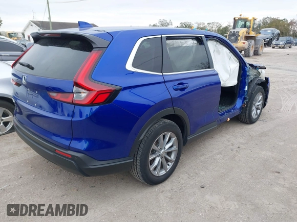 2023 Honda CR-V EX-L with VIN 7FARS4H74PE016177, listed as a IAAI auction lot 41253353 with 13,350 mi miles. Bid and sale history available at carsss.com. Image 4.