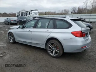 2014 BMW 3 Series 328d xDrive with VIN WBA3K5C57EKT33980, listed as a Copart auction lot 53123495 with Not provided miles and Clean title. Bid and sale history available at DreamBid. Image 2.