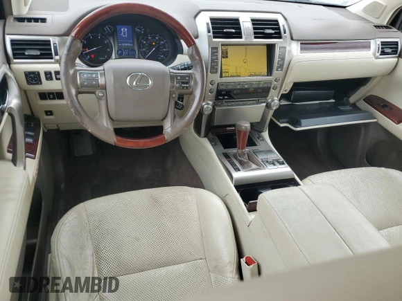 2010 Lexus GX 460 with VIN JTJBM7FX0A5011169, listed as a Copart auction lot 54597565 with 157,813 mi miles and Clean Title. Bid and sale history available at DreamBid. Image 8.