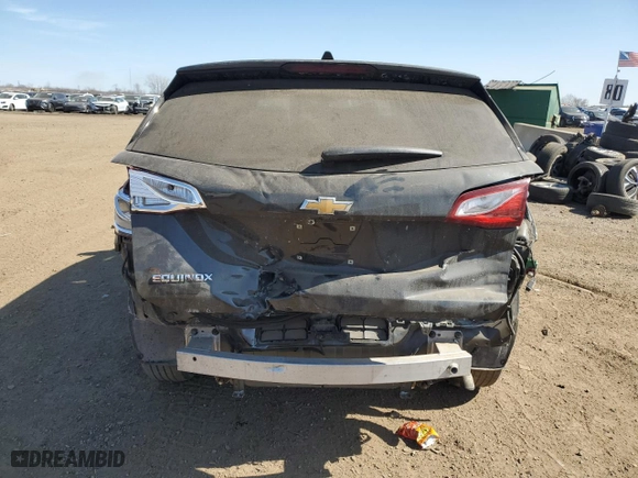 2020 Chevrolet Equinox LS with VIN 3GNAXHEV3LS596891, listed as a Copart auction lot 48757865 with 69,772 mi miles and Salvage Title. Bid and sale history available at carsss.com. Image 6.