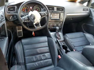 2015 Volkswagen GTI SE with VIN 3VW4T7AU1FM096646, listed as a Copart auction lot 83675134 with 79,900 mi miles and Salvage Title. Bid and sale history available at DreamBid. Image 8.