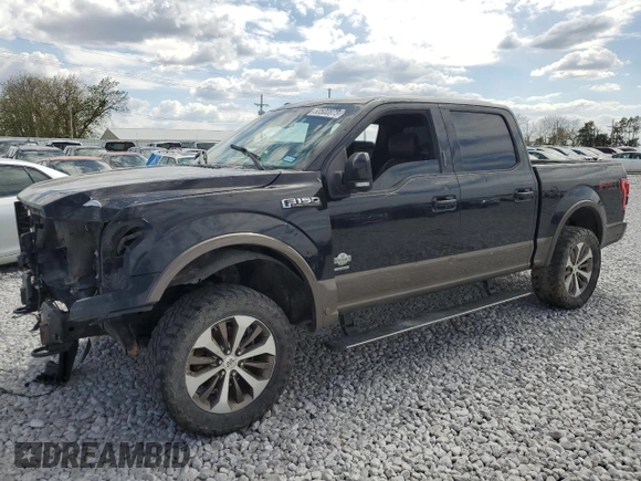 2017 Ford F-150 XL with VIN 1FTEW1EG6HFA45226, listed as a Copart auction lot 53500875 with Not provided miles and Salvage title. Bid and sale history available at DreamBid. Image 1.