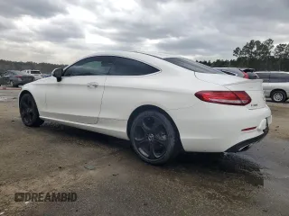 2017 Mercedes-Benz C 300 with VIN WDDWJ4JB5HF353525, listed as a Copart auction lot 49884705 with 53,840 mi miles and Salvage Title. Bid and sale history available at carsss.com. Image 2.