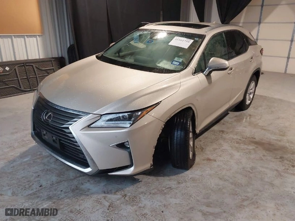 2016 Lexus RX 350 with VIN 2T2ZZMCA9GC021935, listed as a IAAI auction lot 41161759 with NaN miles. Bid and sale history available at carsss.com. Image 2.