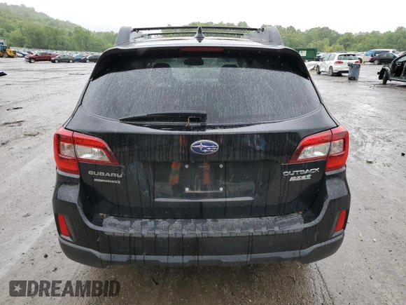 2017 Subaru Outback Premium with VIN 4S4BSADC0H3215929, listed as a Copart auction lot 57849755 with 124,221 mi miles and Salvage title. Bid and sale history available at DreamBid. Image 6.