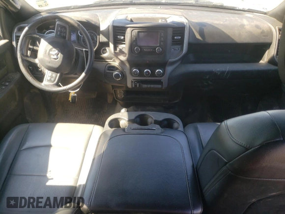2022 Ram 2500 Tradesman with VIN 3C6UR5CJ2NG319208, listed as a Copart auction lot 46473685 with 69,377 mi miles and Salvage Title. Bid and sale history available at carsss.com. Image 8.