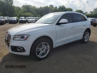 2017 Audi Q5 Premium with VIN WA1C2AFP8HA093156, listed as a Copart auction lot 63596285 with 176,693 mi miles and Clean title. Bid and sale history available at DreamBid. Image 1.