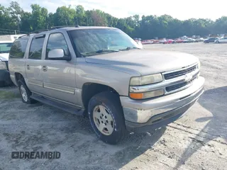 2005 Chevrolet Suburban LT with VIN 3GNEC16Z35G218324, listed as a IAAI auction lot 42544947 with Not provided miles and . Bid and sale history available at DreamBid. Image 1.