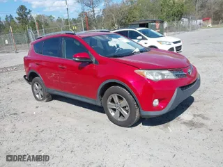 2015 Toyota RAV4 XLE with VIN JTMWFREV9FJ045975, listed as a IAAI auction lot 41896046 with 173,044 mi miles. Bid and sale history available at carsss.com. Image 1.