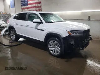 2023 Volkswagen Atlas SE z VIN 1V2KC2CA3PC228887, wystawiony jako Copart lot #85809214 z przebiegiem 17 480 mil mil oraz Szkoda całkowita • Salvage title. Historia ofert i sprzedaży dostępna na DreamBid. Obrazek 4.