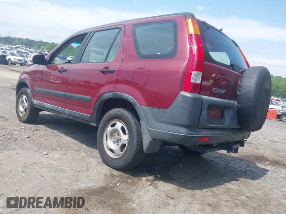 2002 Honda CR-V LX with VIN JHLRD68442C005924, listed as a IAAI auction lot 42019526 with 173,111 mi miles and . Bid and sale history available at carsss.com. Image 3.