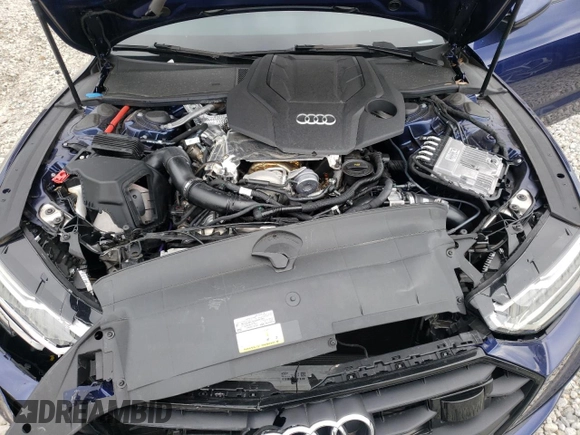 2021 Audi A7 Premium Plus with VIN WAUU2AF2XMN033362, listed as a Copart auction lot 44104065 with 11,708 mi miles and Salvage Title. Bid and sale history available at carsss.com. Image 11.