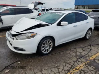 2013 Dodge Dart Limited with VIN 1C3CDFCH9DD306090, listed as a Copart auction lot 54722005 with 107,163 mi miles and Clean title. Bid and sale history available at DreamBid. Image 1.