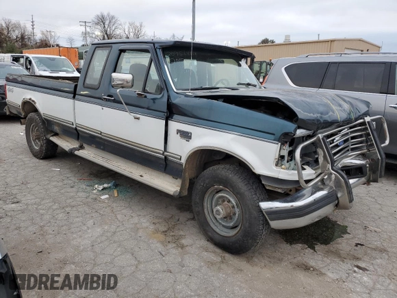 1995 Ford F-250 with VIN 1FTHX26F7SKB48479, listed as a Copart auction lot 81750924 with 309,245 mi miles and Salvage title. Bid and sale history available at DreamBid. Image 4.