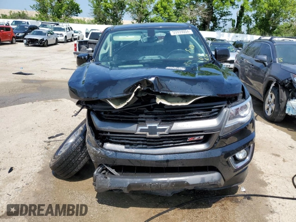 2015 Chevrolet Colorado 4WD Z71 with VIN 1GCGTCE3XF1121986, listed as a Copart auction lot 55939004 with 158,629 mi miles and Salvage title. Bid and sale history available at DreamBid. Image 5.
