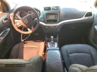 2017 Dodge Journey SXT with VIN 3C4PDCBG3HT591244, listed as a Copart auction lot 55197655 with 202,469 mi miles and Salvage Title. Bid and sale history available at DreamBid. Image 8.