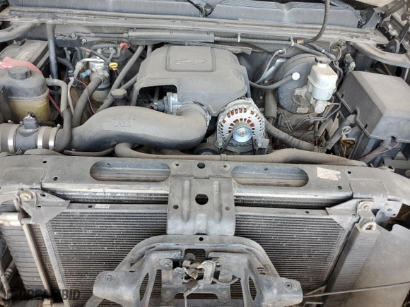 2007 Chevrolet Silverado 1500 LTZ with VIN 2GCFK13Y471505534, listed as a Copart auction lot 64821524 with 215,107 mi miles and Salvage Title. Bid and sale history available at carsss.com. Image 11.