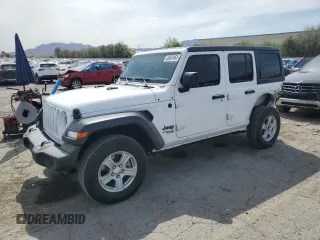 2021 Jeep Wrangler Unlimited Sport S z VIN 1C4HJXDG1MW815830, wystawiony jako Copart lot #50634965 z przebiegiem 39 387 mil mil oraz Szkoda całkowita • Salvage title. Historia ofert i sprzedaży dostępna na DreamBid. Obrazek 1.