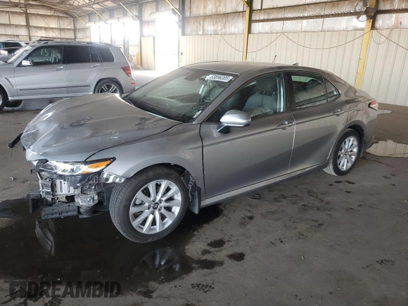 2019 Toyota Camry LE with VIN 4T1B11HK4KU723813, listed as a Copart auction lot 53896305 with 69,986 mi miles and Salvage Title. Bid and sale history available at carsss.com. Image 1.