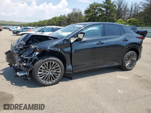 2023 Lexus RZ 450e Premium z VIN JTJAAAAB9PA013516, wystawiony jako Copart lot #58725784 z przebiegiem 571 mil mil oraz Szkoda całkowita • Salvage title. Historia ofert i sprzedaży dostępna na DreamBid. Obrazek 1.