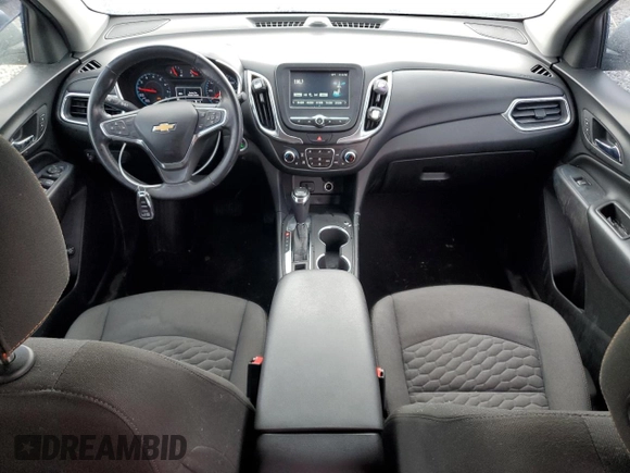 2018 Chevrolet Equinox LT with VIN 3GNAXJEV1JL122582, listed as a Copart auction lot 50991345 with 114,264 mi miles and Salvage Title. Bid and sale history available at carsss.com. Image 8.